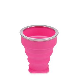 لیوان سفری مدل تاشو nk 4175گنجایش 0.2 لیتر
